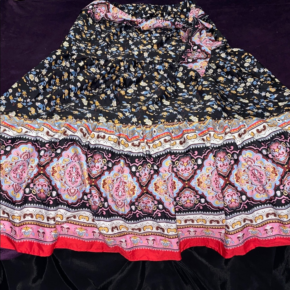 Floral and Paisley Women's Skirt